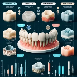 Overview of dental materials affecting veneer costs in Conyers